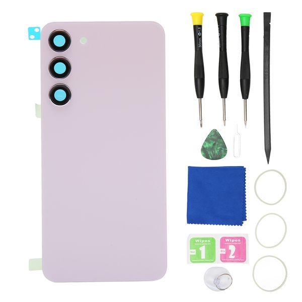 S23+ Back Glass Pink w/Tools
