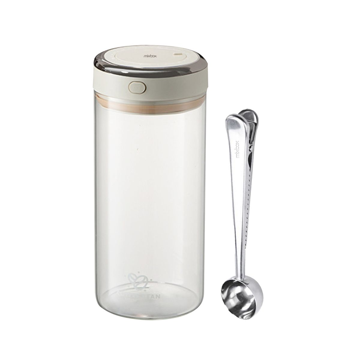 Mix Box Coffee Bean Storage Container With Spoon – 1700ml