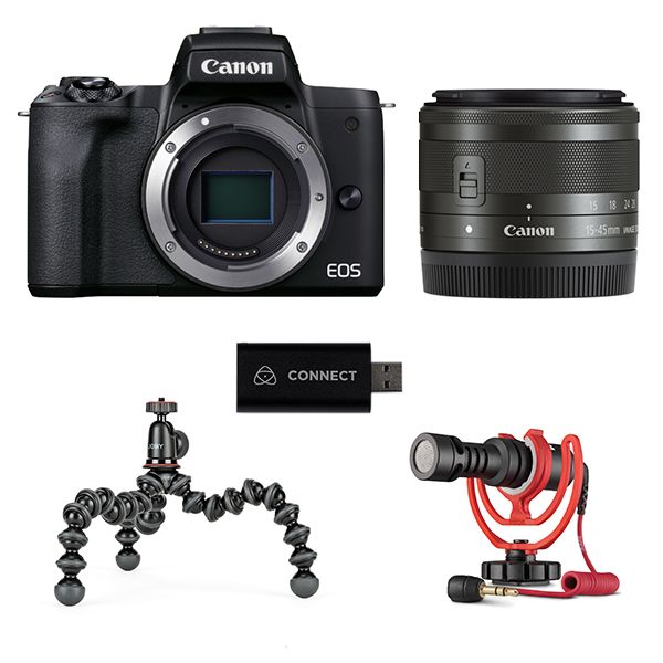 Canon EOS M50 Mark II Premium Livestream Kit
