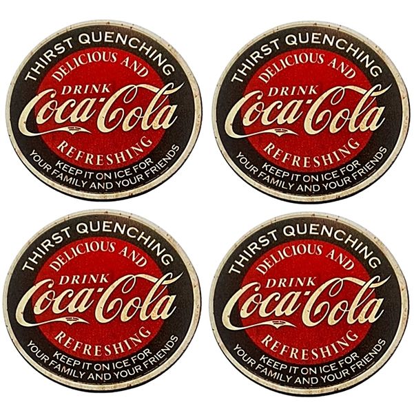 Coca Cola Retro Lover Coaster Gift Set