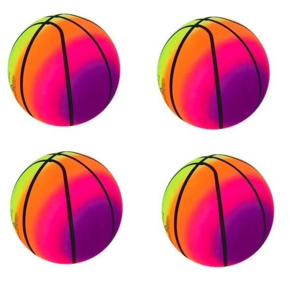 Rainbow Neon Super High Bouncy Ball (28cm) Set of 6