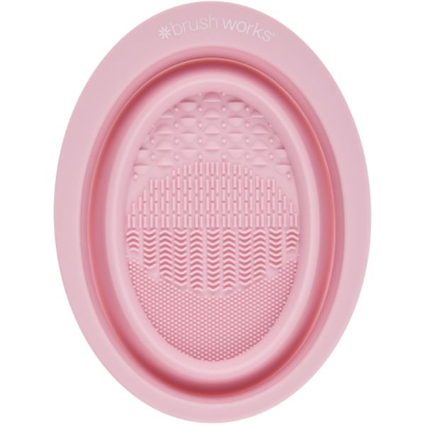 Brushworks Silicone Makeup Brush Cleaning Bowl