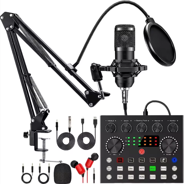Recording Condenser Microphone Set