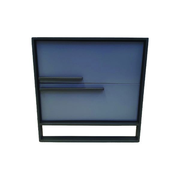 Rosalynn Pedestal-Grey&amp;Black
