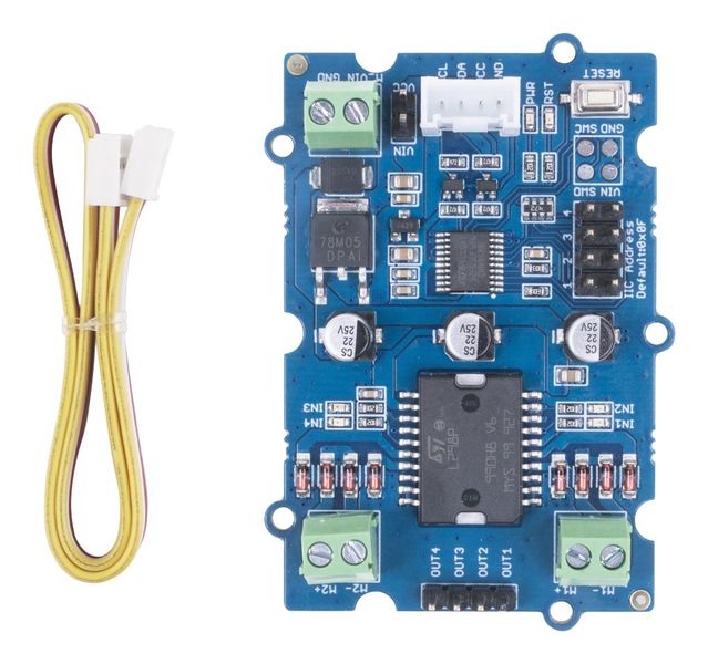 Seeed Studio (105020093) Motor Driver Board, with Cable, 6V to 12V DC