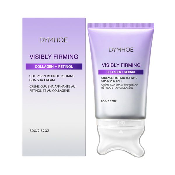 DYMHOE Collagen Retinol Gua Sha Cream 80g - Visibly Firming Skin Care