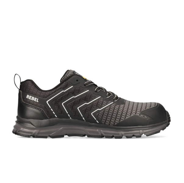 Rebel Men's Light Industrial 2.0 Shoe Silver Grey