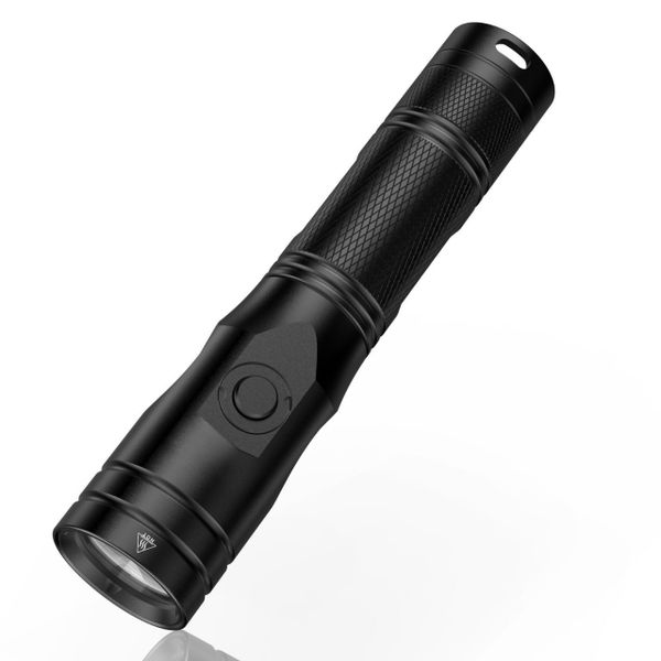 ARFAST - 2500LM Scuba Diving Torch Flashlight for Underwater 100m
