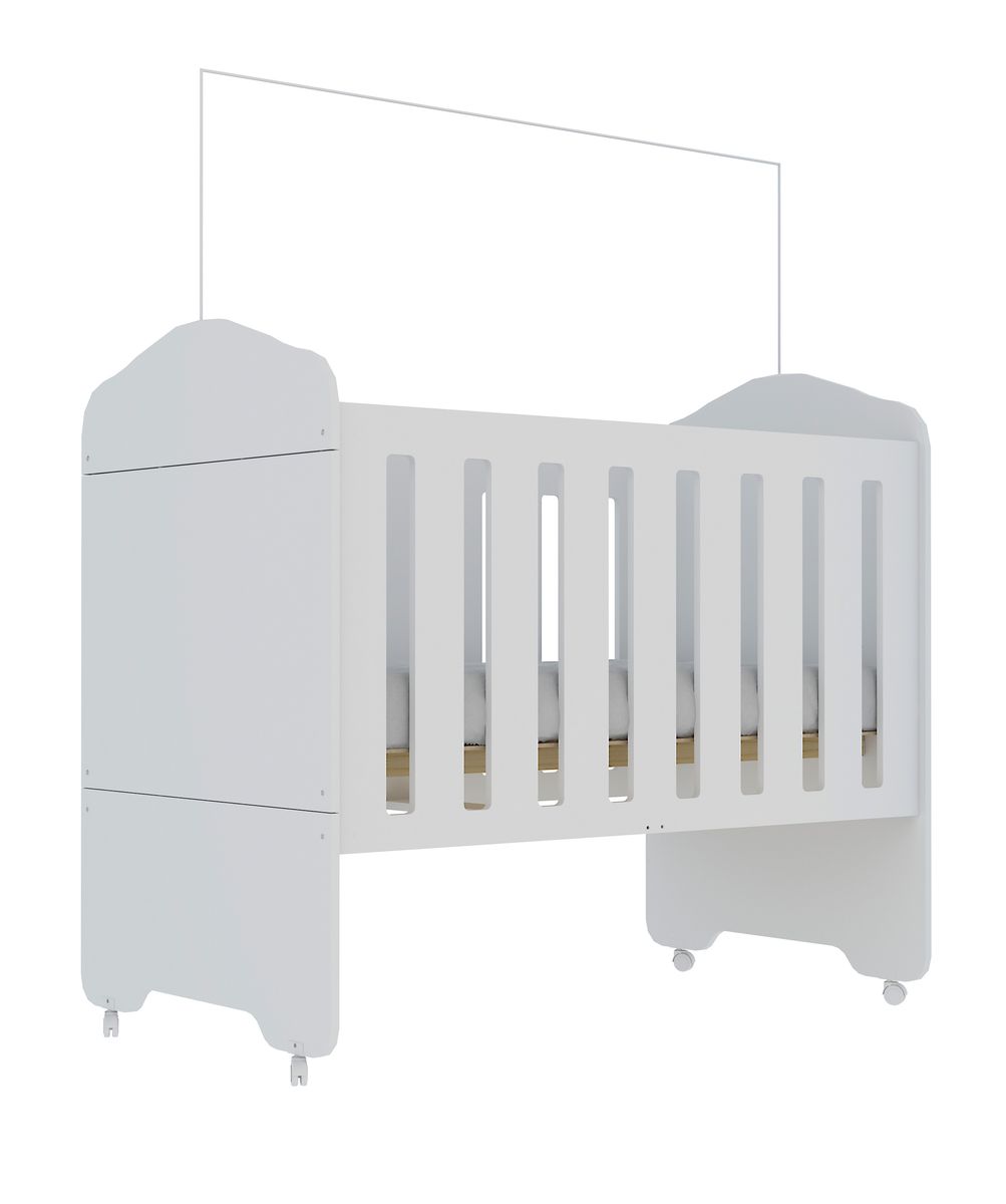 & Mason Baby Lua Convertible Cot to Bed with Wheels Buy