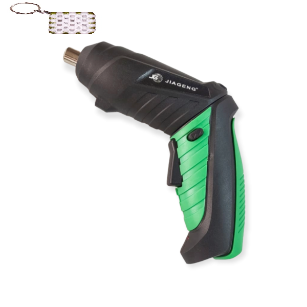 Rechargeable Cordless Hand Power Drill Screw Driver Set 3.6V And Keyholder