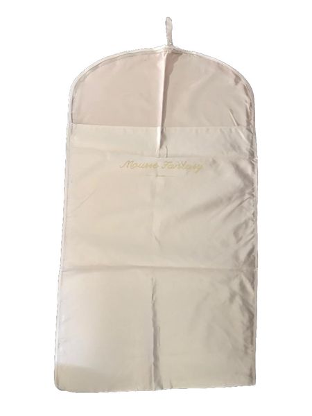 Olive Tree - Silky Satin Garment Bag Coat Suits Dress Carry Cover -Pink -XL