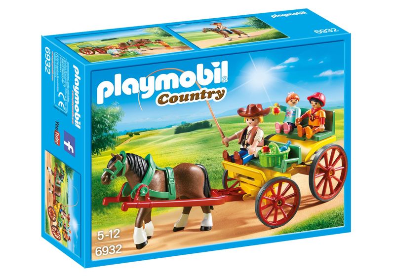 Playmobil Horse-Drawn Wagon 6932 - 5+ Years