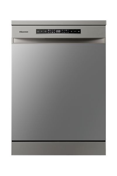 Hisense 15 Place Dishwasher with LED Display - Silver