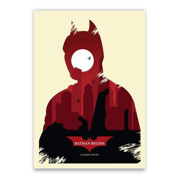 Batman Begins Poster - A1
