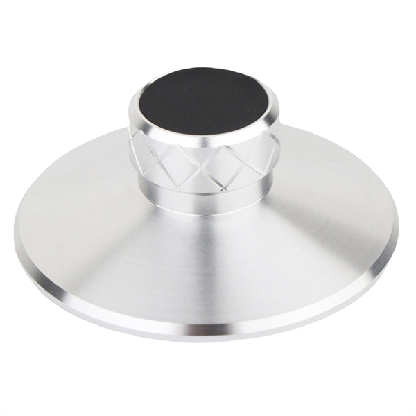 Vinyl Turntable Weight Metal Disc Stabilizer Record Turntables Silver