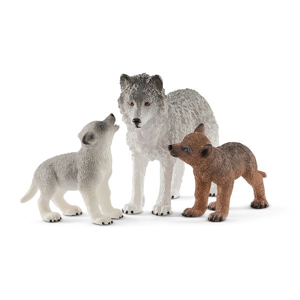 Schleich - Wild Life - Mother Wolf with Pups