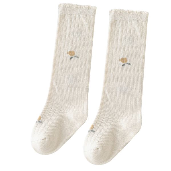 Cotton Knee High Socks for Baby 6-12 Months