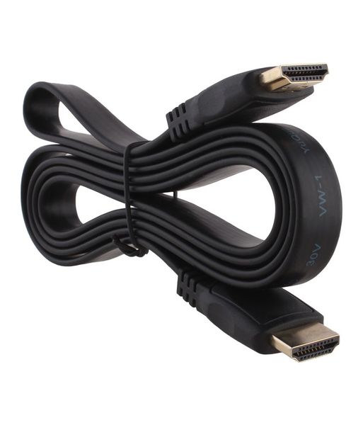 HDMI to HDMI Cable Flat Premium 3m