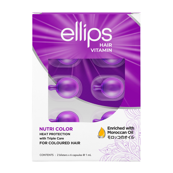 ellips Purple Nutri Colour Treatment - 12 Capsule Box