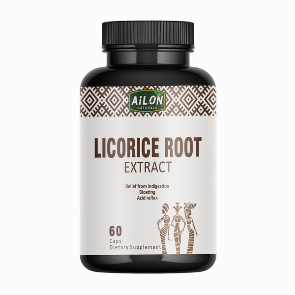 Licorice Root Extract (60 Caps) - Digestive, Immune &amp; Adrenal Support