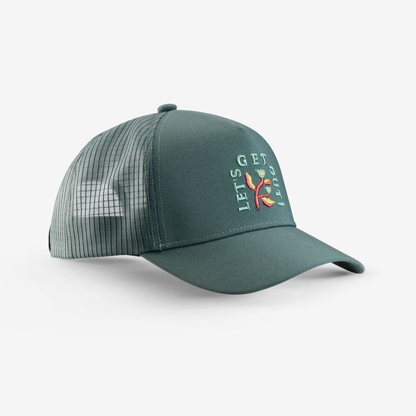 Forclaz Travel 500 Trucker Cap - Dark Green