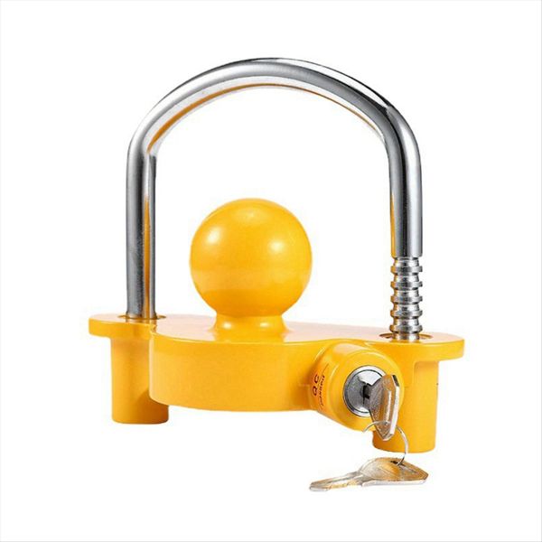 Trailer Coupler Hitch Lock Tow Ball Security Compatible with Universal