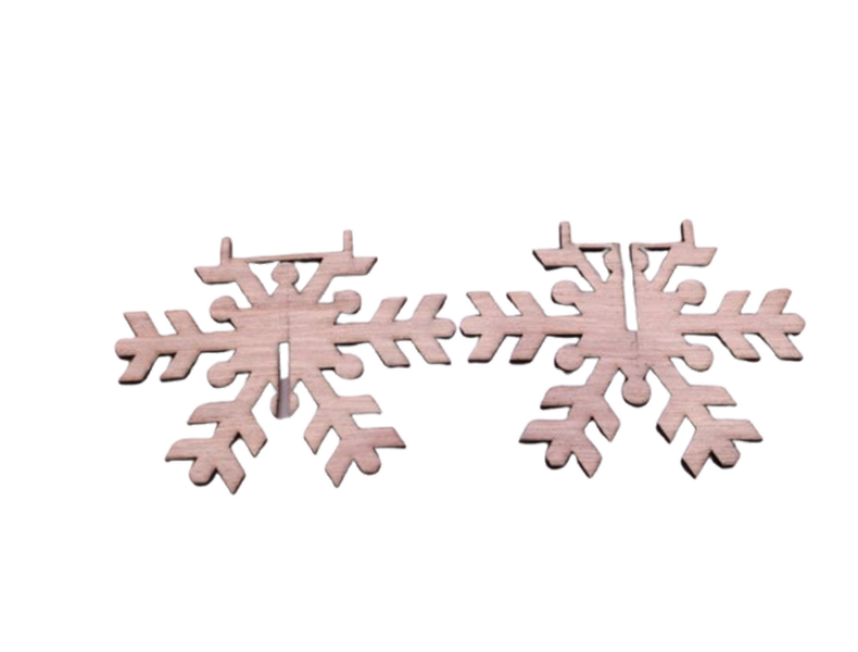 Build &amp; Decorate Your Own Snowflake Tea Light Candle Holder - DIY Activity