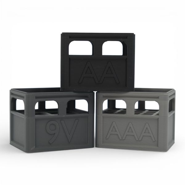 Storage For Aa, Aaa, And 9V Batteries image