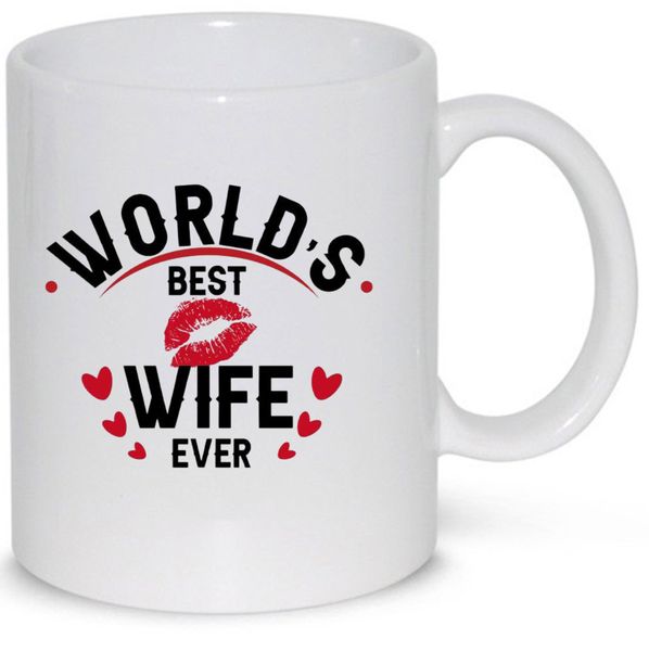 World's Best Wife Ever Anniversary Coffee Mug (11Oz Standard Mug)