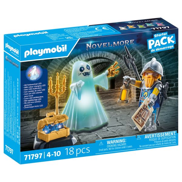 Playmobil Novelmore - Starter Pack Ghost and Novelmore Knight - 18 Pieces
