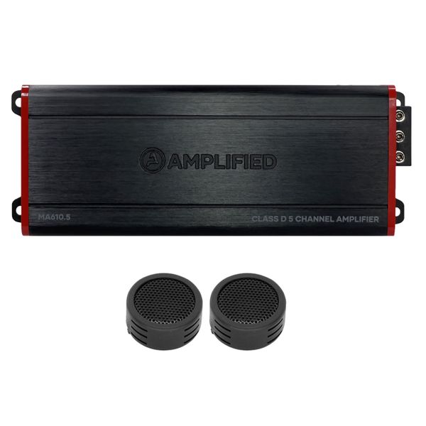 Amplified MA610.5 - 5-Ch High-Efficiency Digital Amplifier &amp; Evo Tweeters