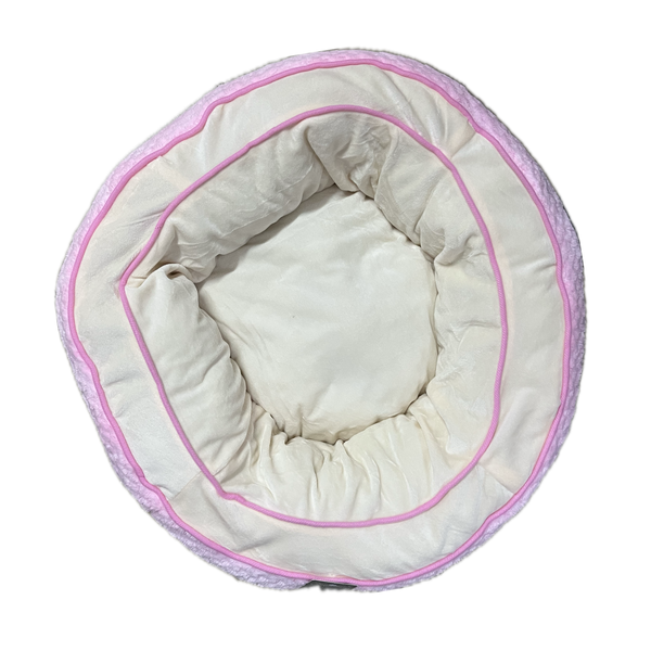 Washable Small &amp; Medium Pet Fleece Bed - Cat &amp; Dog Bed &amp; House 55X 55 X15cm