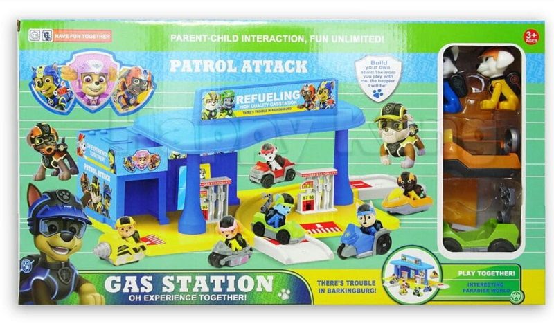Gas Station Play Set