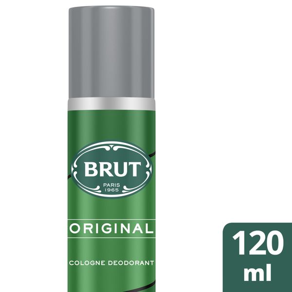 BRUT Original Cologne for Men Deodorant Body Spray 120ml
