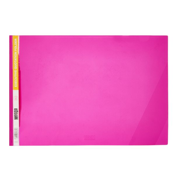 Meeco Premium Quotation Folder - Landscape A3 - Pink