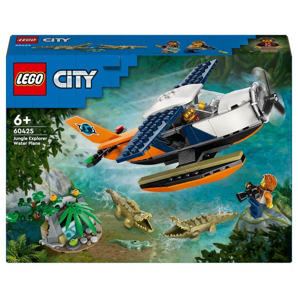 LEGO® - City Jungle Explorer Water Plane Toy Set - 60425