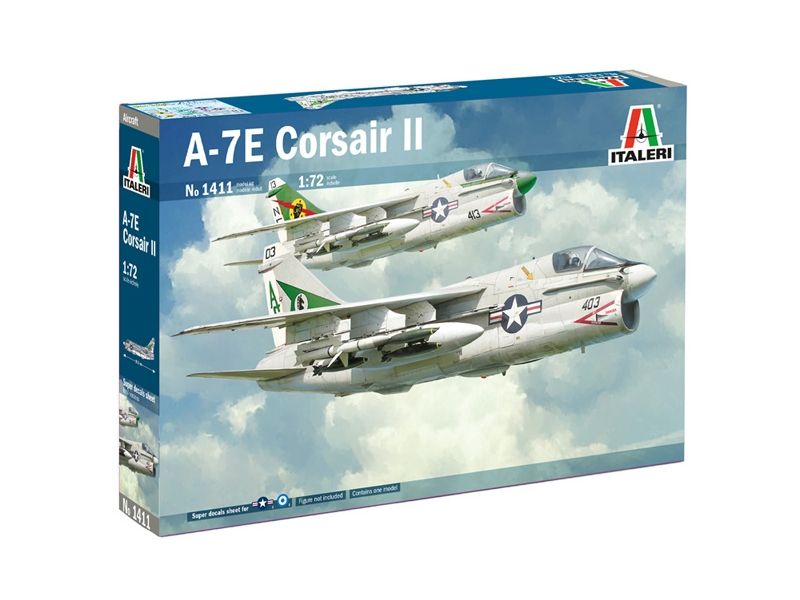 Italeri 1/72 A-7E Corsair II Plane Plastic Model Kit