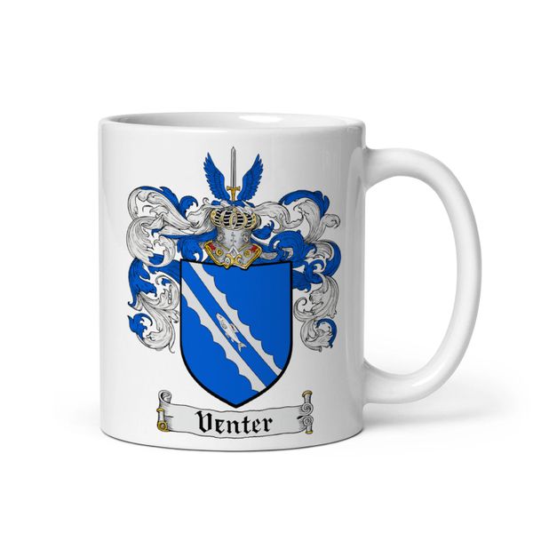 Venter Family Crest Coffee Mug