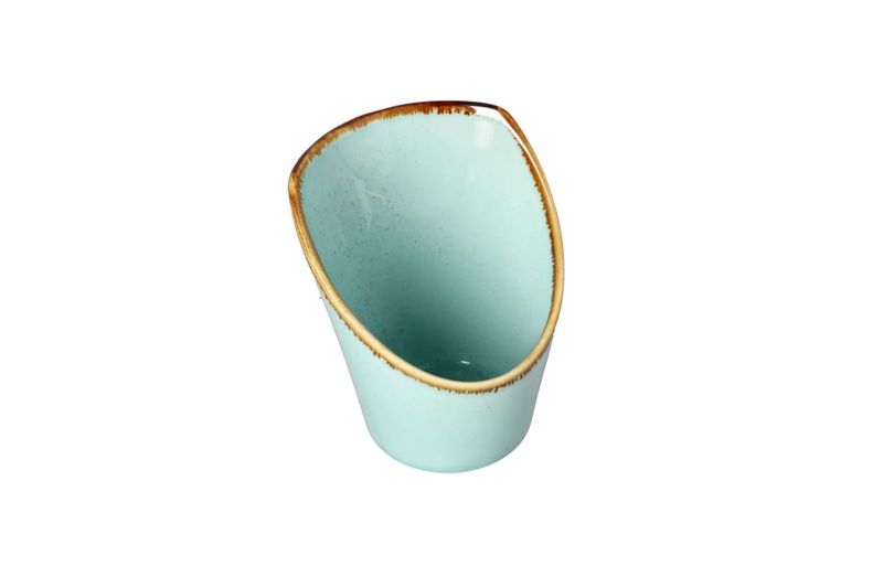 Dream world Ceramic Fry Holder - Turquoise