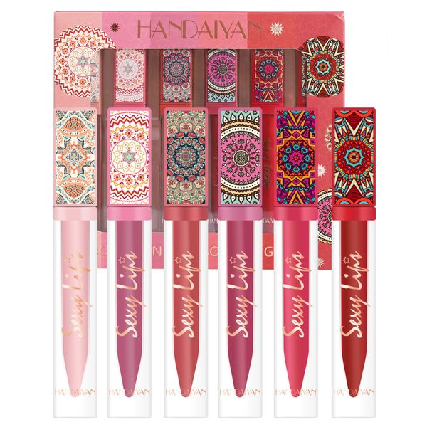 6 Colors Matte Liquid Lipstick Set