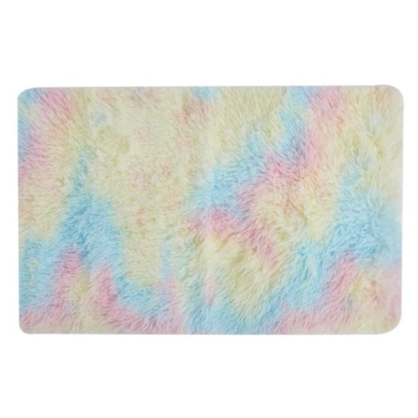 Pet Rainbow Super Soft Plush Dog Sleeping Mat