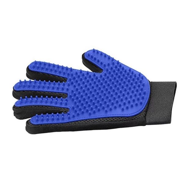 Pet Grooming &amp; Deshedding Brush Glove