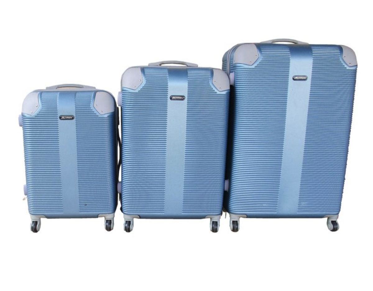 IYH Quality 3 Piece Protected Hard Outer Shell Luggage Set Shop