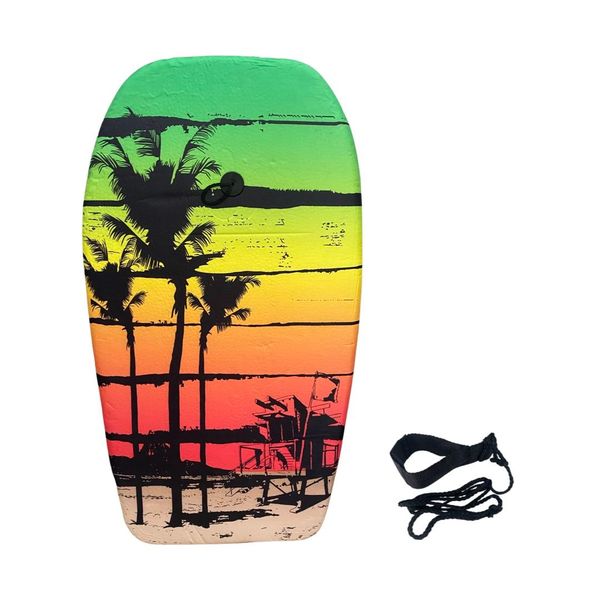 Durable 63cm Boogie Board with Wrist Leash - Ideal Size for Children