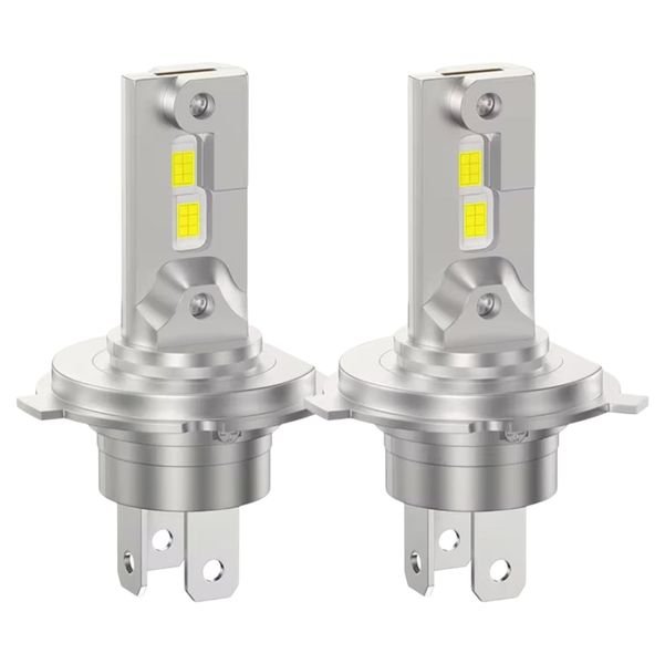 H4 High Output 1:1 15000 Lumen LED Bulb - Fanless, 32W Replacement
