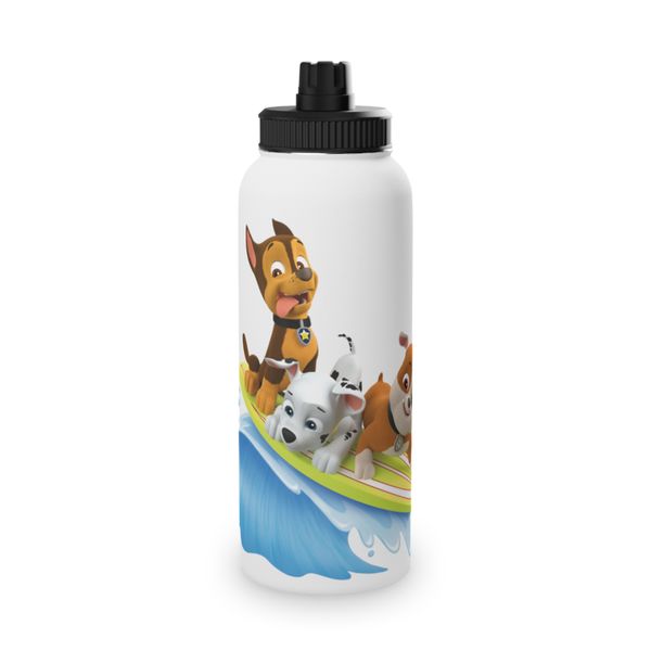 Surfing Pups 850ml Metal Water Bottle