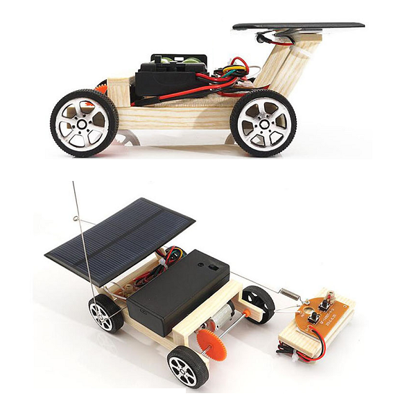 Edu-Toy RC Solar Car - STEM DIY Electronic Building Blocks Educational Toy