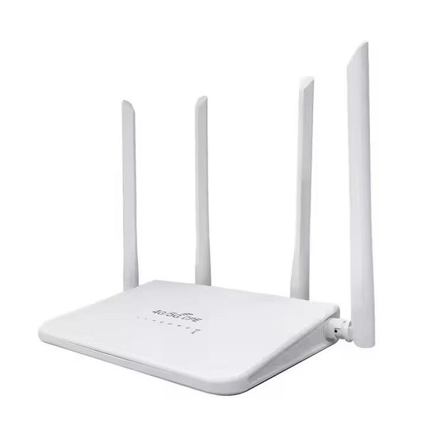 4G LTE CPE WiFi Router With 4 Antenna - Supporting All Networks Sim Cards