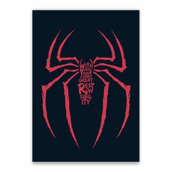 Spider-Man Motto Poster - A1