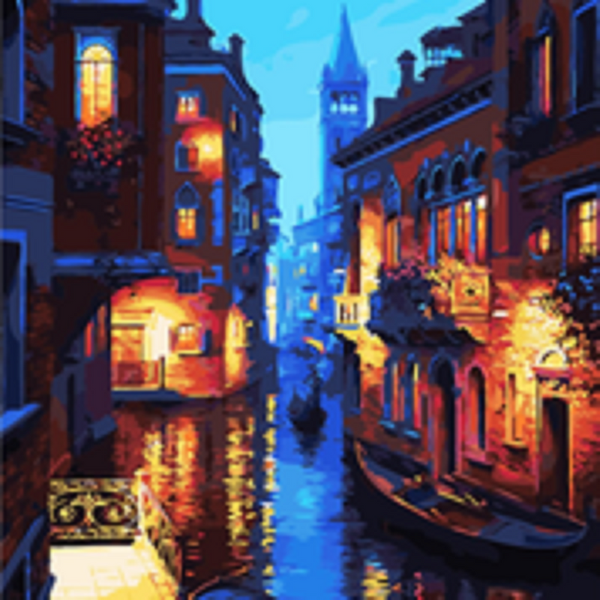Paint by numbers - Venice
